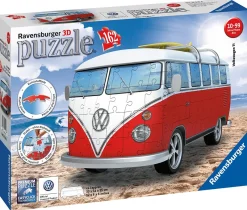 Ravensburger VW T1 Camper Van -162 Piece 3D Jigsaw Puzzle Online