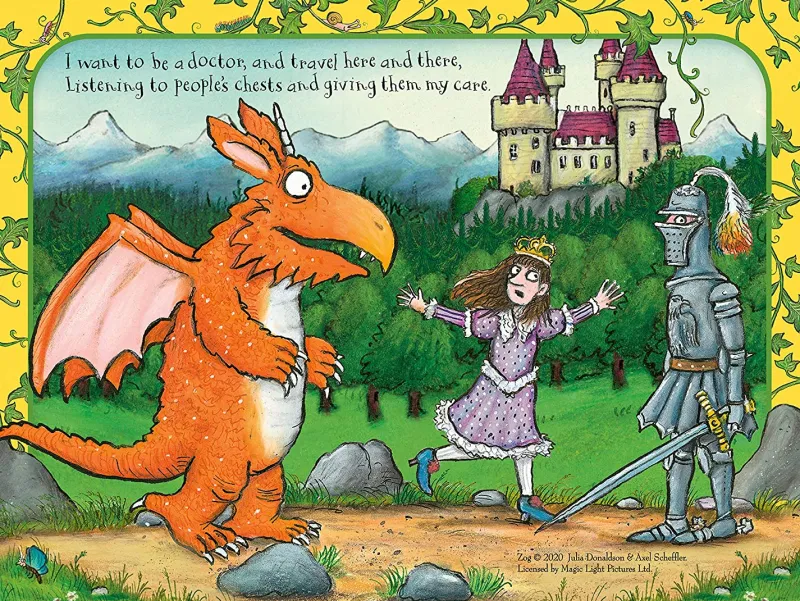 Ravensburger Zog and Other Stories 4 In Box (12, 16, 20, 24 Piece) Jigsaw Puzzles Fashion