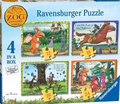 Ravensburger Zog and Other Stories 4 In Box (12, 16, 20, 24 Piece) Jigsaw Puzzles Fashion
