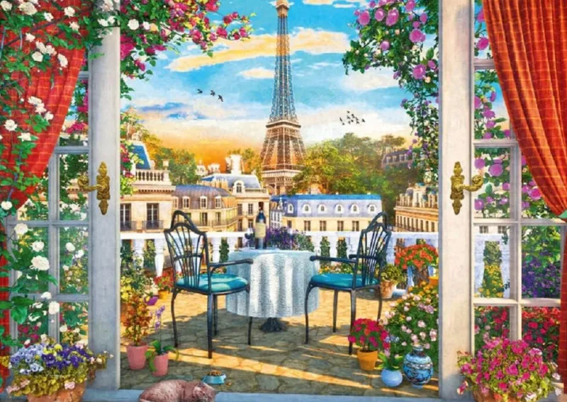 Schmidt - A Terrace in Paris - 1000 Piece Jigsaw Puzzle Discount