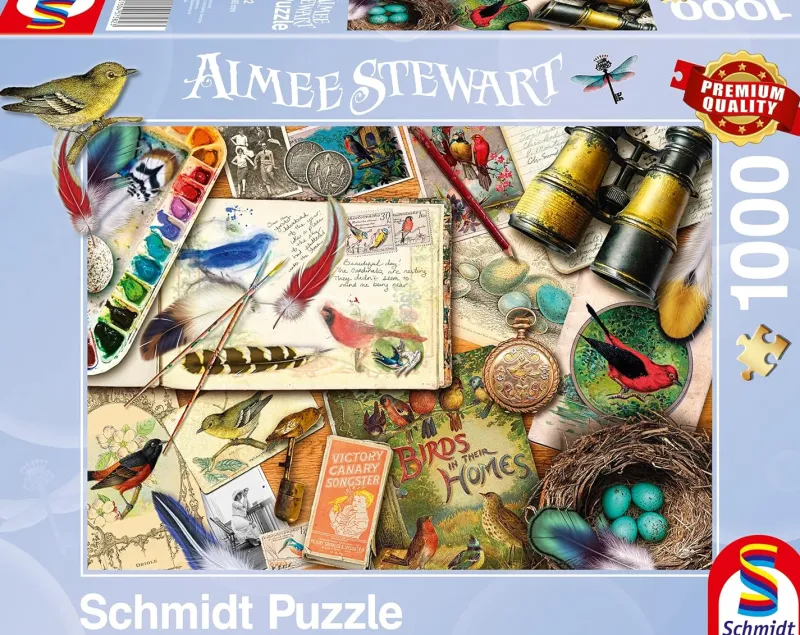 Schmidt - Aimee Stewart: Birdwatching - 1000 Piece Jigsaw Puzzle New