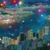 Schmidt - Alexander Chen - Fireworks over Hong Kong - 1000 Piece Jigsaw Puzzle Outlet