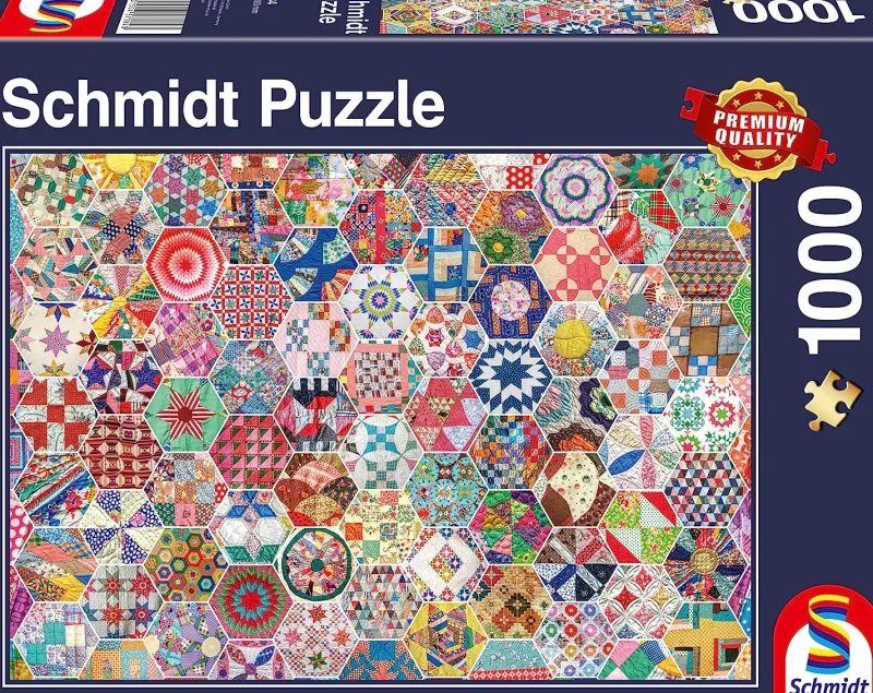Schmidt - American Patchwork Quilt - 1000 Piece Jigsaw Puzzle Fashion