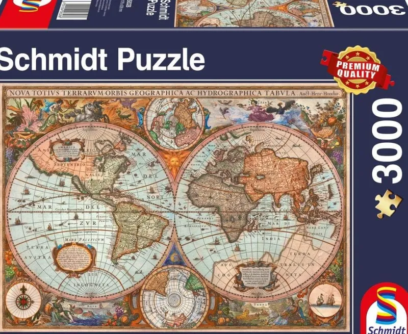 Schmidt - Ancient World Map - 3000 Piece Jigsaw Puzzle Discount