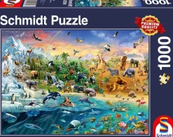 Schmidt - Animal Kingdom - 1000 Piece Jigsaw Puzzle Outlet
