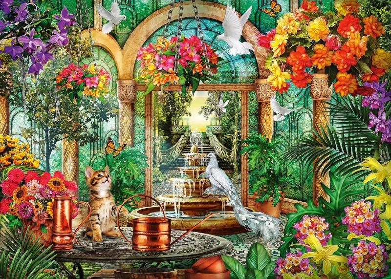Schmidt - Animals in the Atrium - 2000 Piece Jigsaw Puzzle Sale