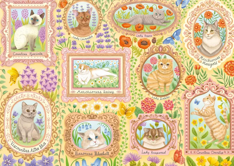 Schmidt - Aristocratic Cats - 1000 Piece Discount