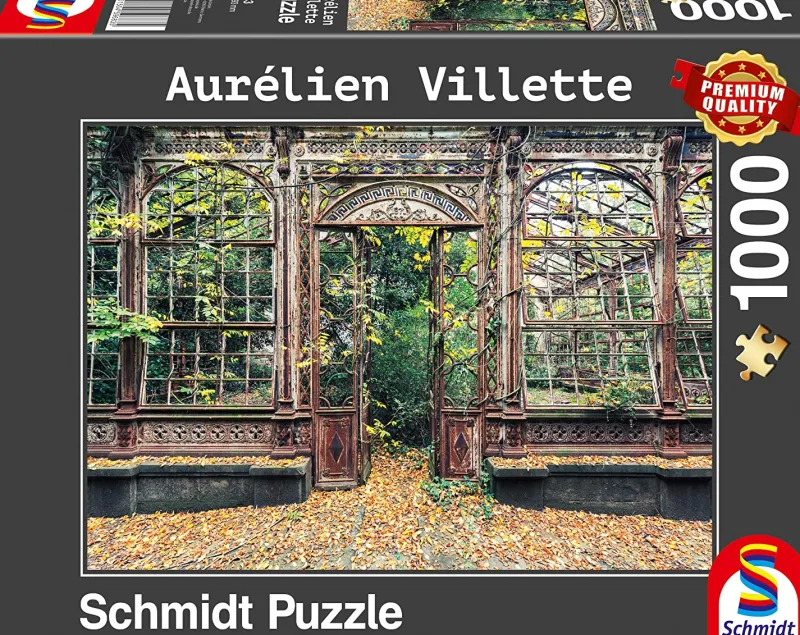 Schmidt - Aurélien Villette: Victorian Greenhouse - 1000 Piece Jigsaw Puzzle New