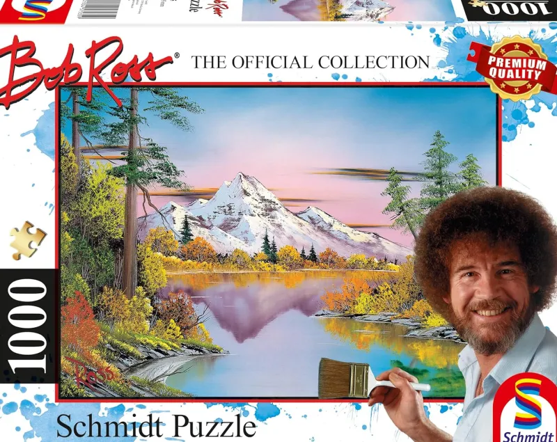 Schmidt - Bob Ross: Reflections - 1000 Piece Jigsaw Puzzle Fashion