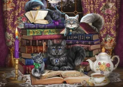 Schmidt - Brigid Ashwood: Storytime Cats - 1000 Piece Jigsaw Puzzle Clearance