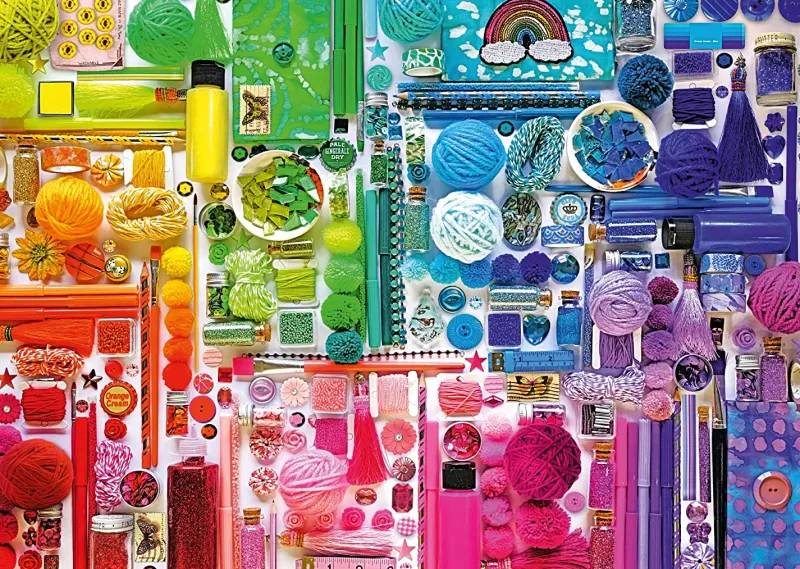 Schmidt - Colours of the Rainbow - 1000 Piece Jigsaw Puzzle New