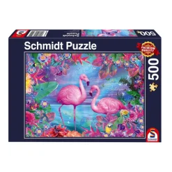 Schmidt - Flamingos - 500 Piece Jigsaw Puzzle Outlet