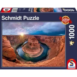 Schmidt - Glen Canyon - Horseshoe Bend - Colorado River - 1000 Piece Jigsaw Puzzle Best