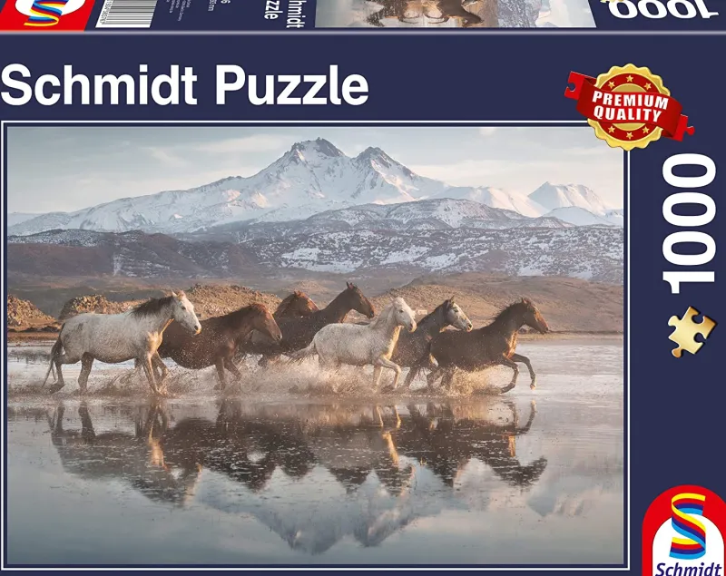 Schmidt - Horses in Cappadocia - 1000 Piece Jigsaw Puzzle Online