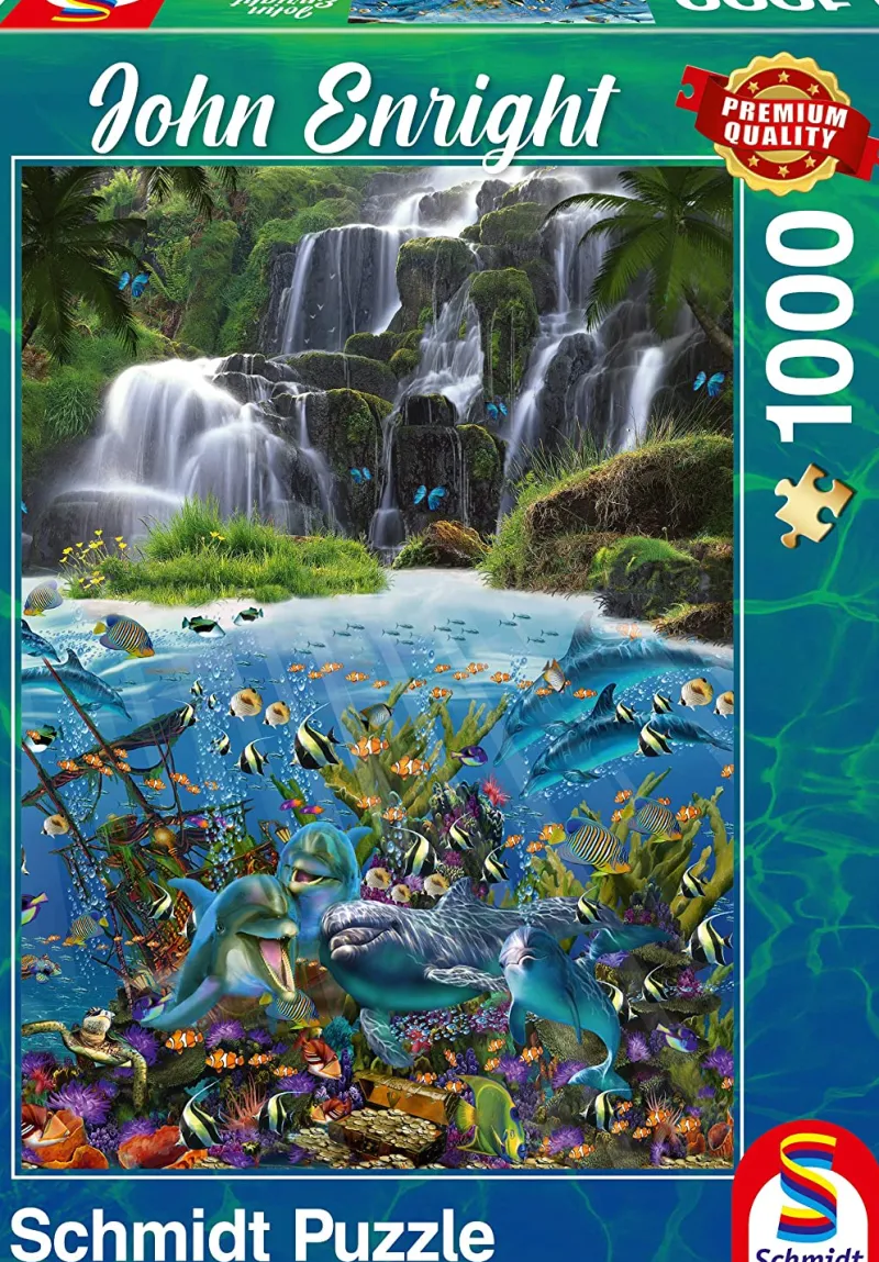 Schmidt - John Enright - Waterfall - 1000 Piece Jigsaw Puzzle Hot