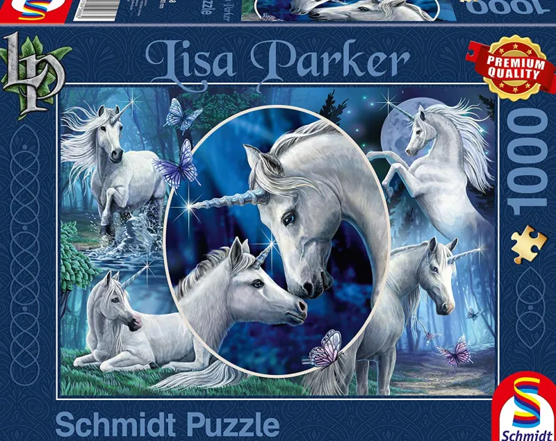 Schmidt - Lisa Parker, Graceful Unicorns - 1000 Piece Jigsaw Puzzle Best