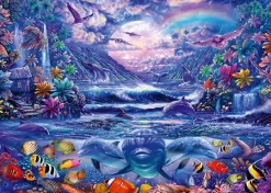 Schmidt - Moonlight Oasis - 1000 Piece Jigsaw Puzzle Online