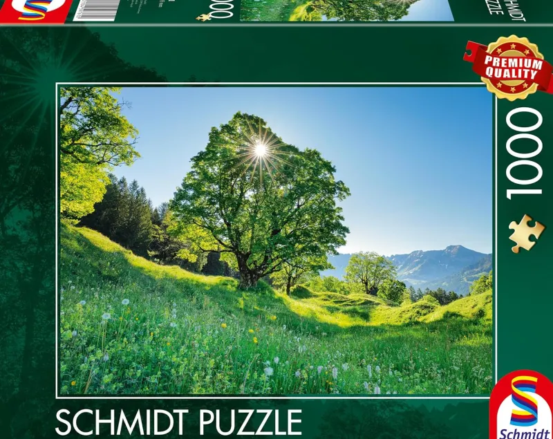 Schmidt - Mountain Maple in Sunlight - 1000 Piece Jigsaw Puzzle Outlet