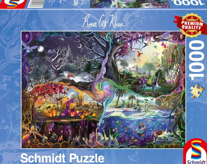Schmidt - Rose Cat Khan: Portal of the Four Realms - 1000 Piece Jigsaw Puzzle Hot