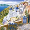 Schmidt - Sam Park : Santorini - 1000 Piece Jigsaw Puzzle Clearance