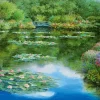 Schmidt - Sam Park - Water Lily Pond - 1000 Piece Jigsaw Puzzle New