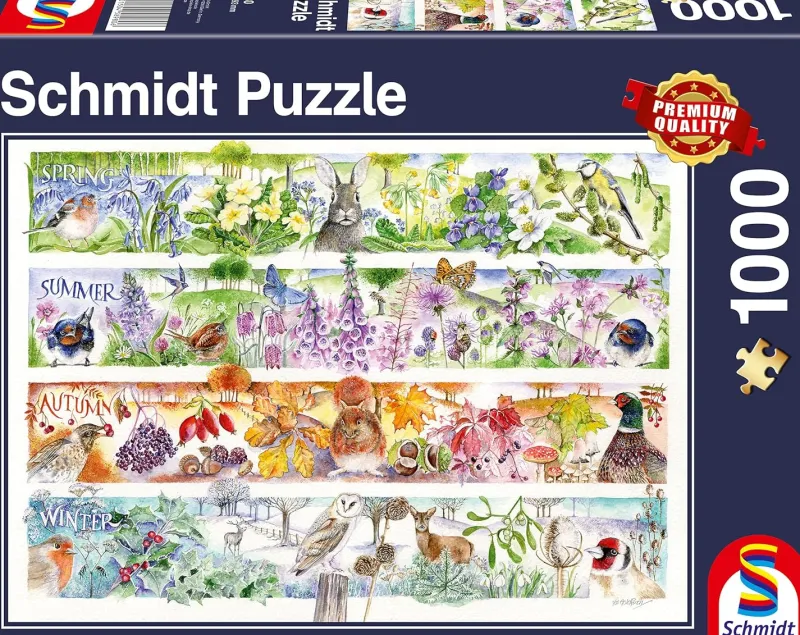 Schmidt - Seasons - 1000 Piece Jigsaw Puzzle Clearance