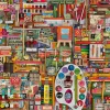 Schmidt - Shelley Davies: Vintage Artist Materials - 1000 Piece Jigsaw Puzzle Online