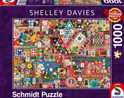 Schmidt - Shelley Davies: Vintage Board Games - 1000 Piece Jigsaw Puzzle Best