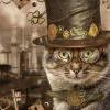 Schmidt - Steampunk Cat - 1000 Piece Jigsaw Puzzle Hot