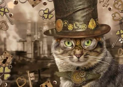 Schmidt - Steampunk Cat - 1000 Piece Jigsaw Puzzle Hot