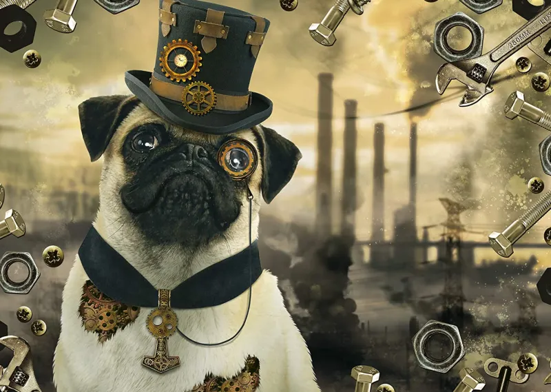 Schmidt - Steampunk Dog - 1000 Piece Jigsaw Puzzle Hot