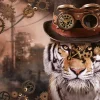 Schmidt - Steampunk Tiger - 1000 Piece Jigsaw Puzzle Clearance