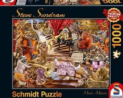 Schmidt - Steve Sundram - Music Mania - 1000 Piece Jigsaw Puzzle New