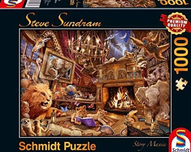 Schmidt - Steve Sundram - Story Mania - 1000 Piece Jigsaw Puzzle Discount