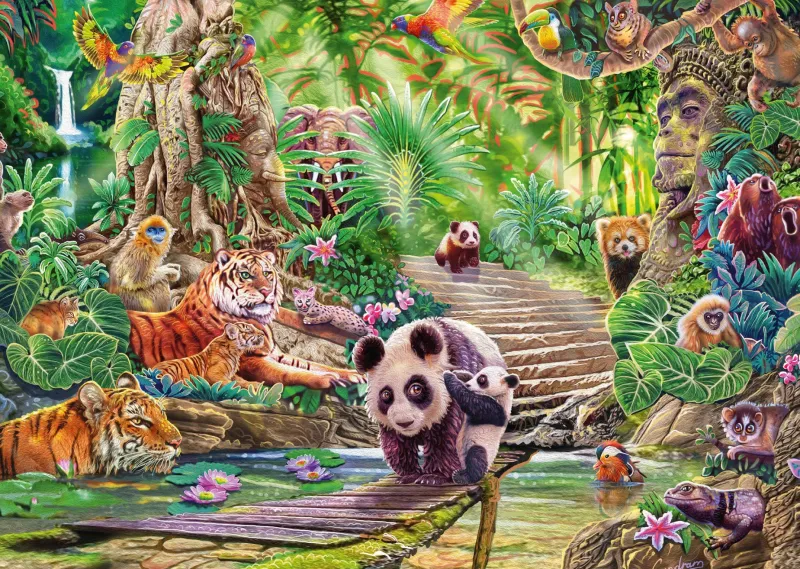 Schmidt - Steve Sundram: Asian Wildlife - 1000 Piece Jigsaw Puzzle Sale