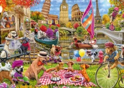 Schmidt - Steve Sundram: Dog Mania - 1000 Piece Jigsaw Puzzle Hot