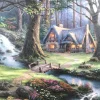 Schmidt - Thomas Kinkade - Disney, Snow White - 1000 Piece Jigsaw Puzzle Clearance