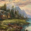 Schmidt - Thomas Kinkade - Father's Day Outing - 1000 Piece Jigsaw Puzzle Sale