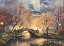Schmidt - Thomas Kinkade - Central Park in Autumn - 1000 Piece Jigsaw Puzzle Clearance