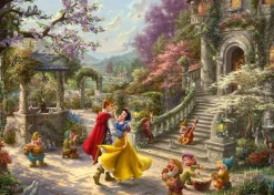 Schmidt - Thomas Kinkade - Disney Snow White - Dancing with the Prince - 1000 Piece Jigsaw Puzzle Online