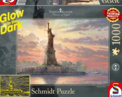 Schmidt - Thomas Kinkade - Statue of Liberty at Dusk - 1000 Piece Jigsaw Puzzle Outlet