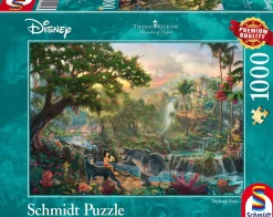 Schmidt - Thomas Kinkade - Disney - The Jungle Book - 1000 Piece Jigsaw Puzzle Online