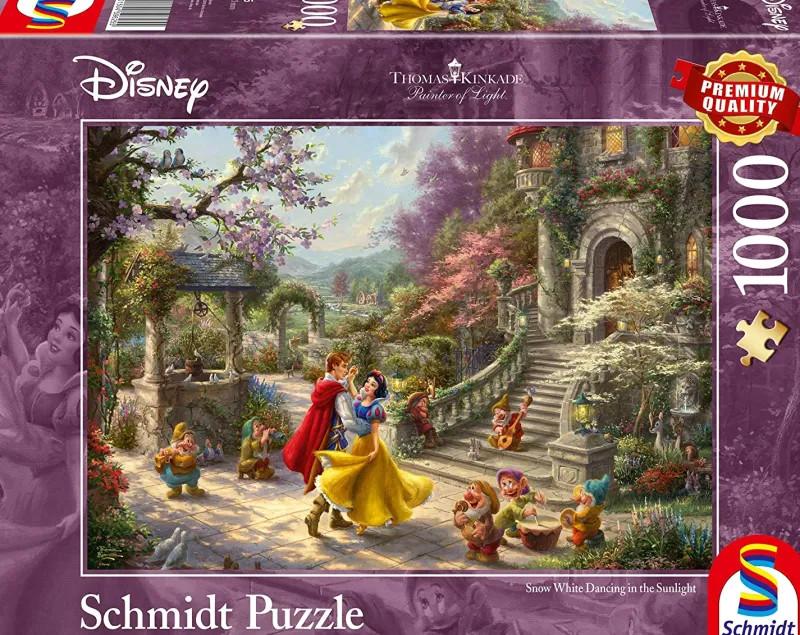 Schmidt - Thomas Kinkade - Disney Snow White - Dance with the Prince - 1000 Piece Jigsaw Puzzle Hot
