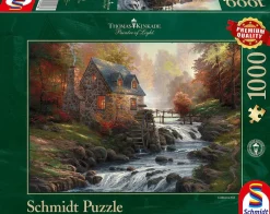 Schmidt - Thomas Kinkade: Cobblestone Mill - 1000 Piece Jigsaw Puzzle Best