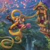 Schmidt - Thomas Kinkade: Disney Tangled Up in Love - 1000 Piece Outlet