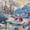 Schmidt - Thomas Kinkade: Disney Beauty & the Beast Winter Enchantment - 1000 Piece Jigsaw Puzzle Discount