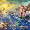 Schmidt - Thomas Kinkade: Disney The Little Mermaid - 1000 Piece Jigsaw Puzzle Clearance