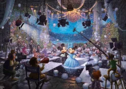 Schmidt - Thomas Kinkade: Disney 100 Years of Disney Mickey and Minnie - 1000 Piece Jigsaw Puzzle Online