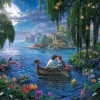 Schmidt - Thomas Kinkade: Disney The Little Mermaid and Prince Eric - 1000 Piece Jigsaw Puzzle New