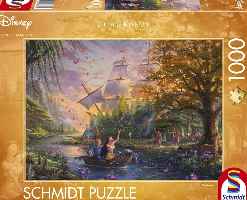 Schmidt - Thomas Kinkade: Disney Pocahontas - 1000 Piece Jigsaw Puzzle Outlet